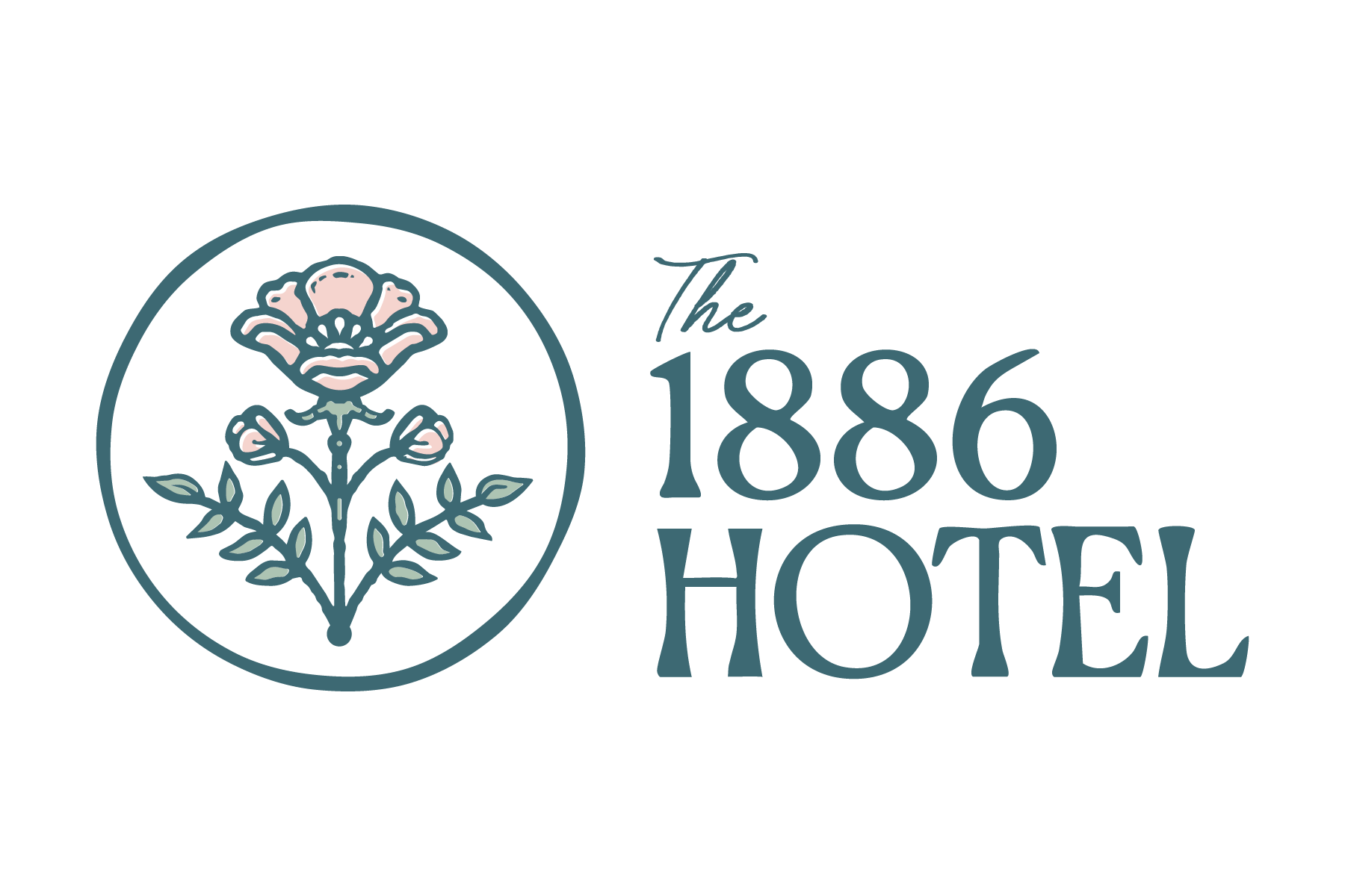 The 1886 Hotel Logo Full Color